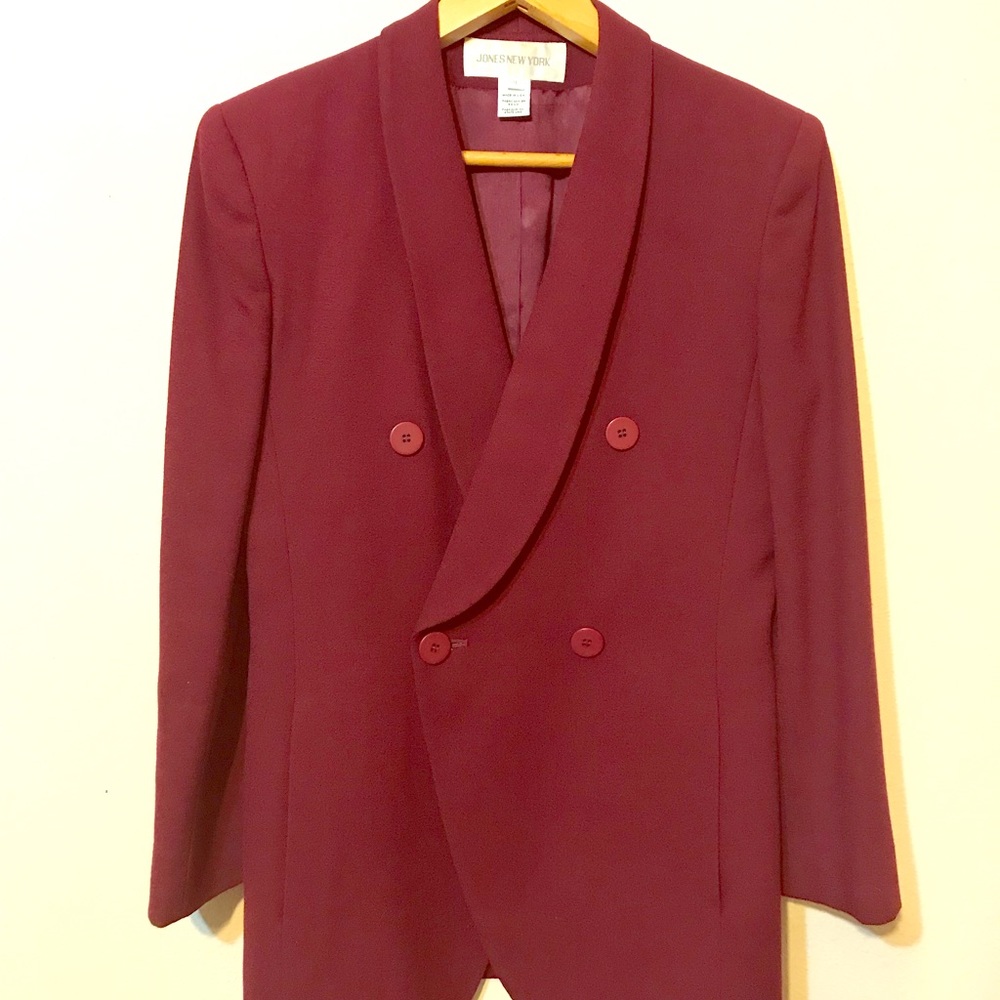 Jones New York Blazer Suit Jacket 100% wool size 4